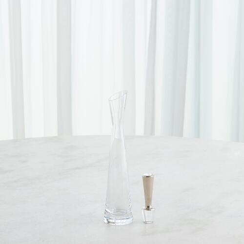 Slant Decanter-Platinum