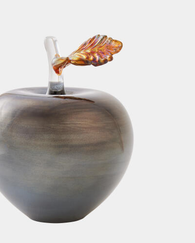 Glass Apple-Bronze