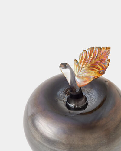 Glass Apple-Bronze