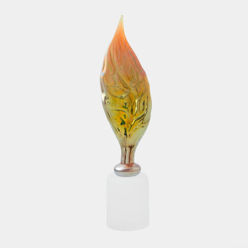 mounted leaf-iris gelp on frosted base