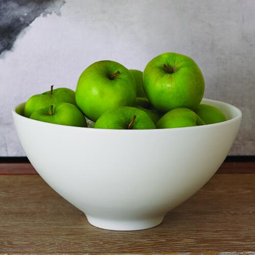 Palma Bowl-Matte White