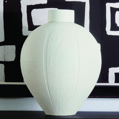 Linen Jar-Soft White