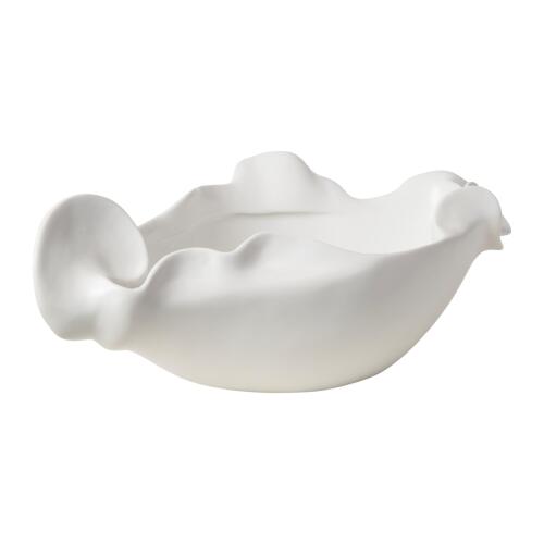 Free Form Bowl-Matte White