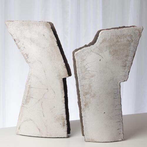 Wing Sculpture-Raku