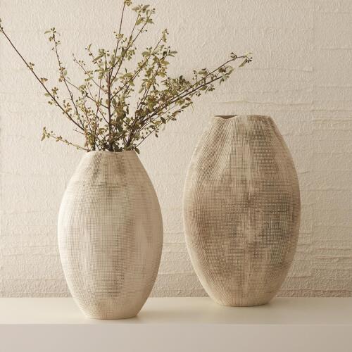 Sisal Vase-Tan