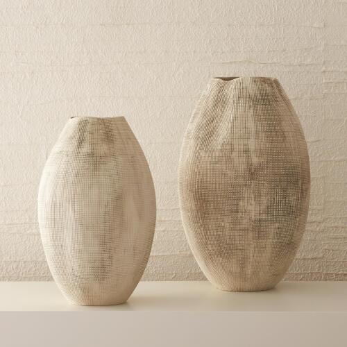 Sisal Vase-Tan