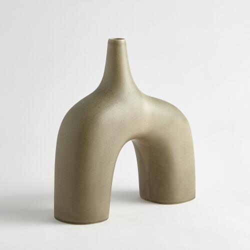 Stretch Vase-Sage
