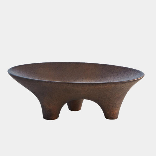 Opus Triple Leg Bowl-Bronze