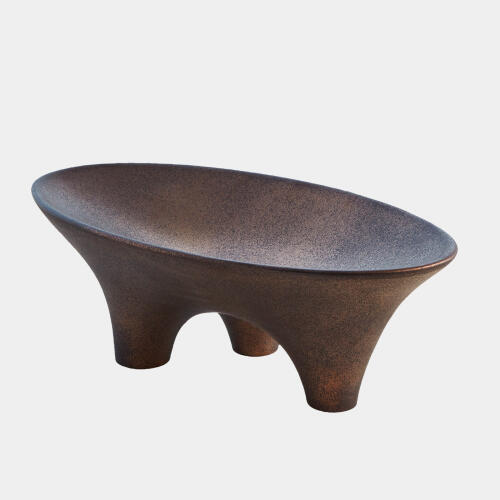 Opus Triple Leg Bowl-Bronze