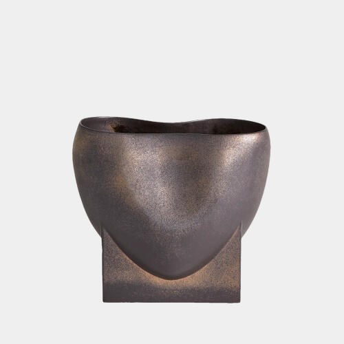 Orpheus Low Bowl-Bronze