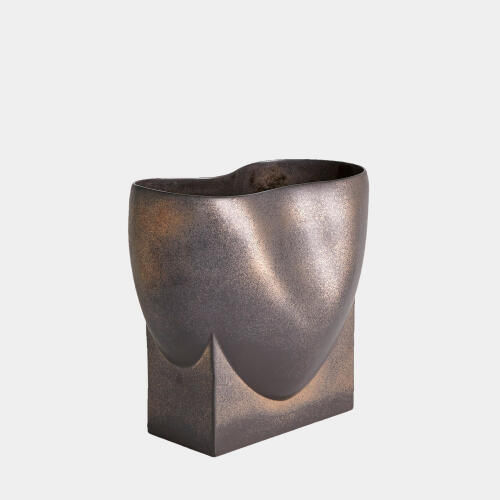 Orpheus Low Bowl-Bronze