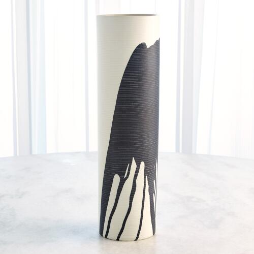 Splatter Vase-Ink