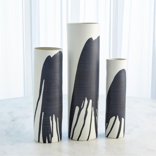 Splatter Vase-Ink