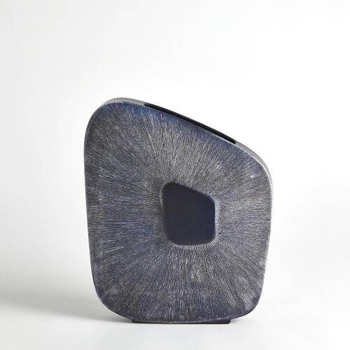 Offset Scratch Vase-Ink