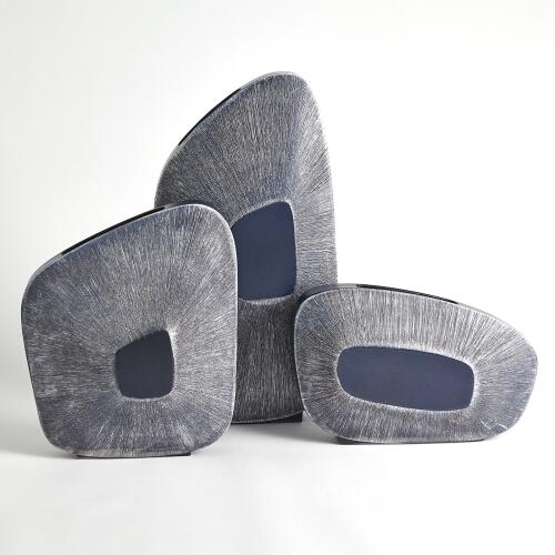 Offset Square Scratch Vase-Ink-Low