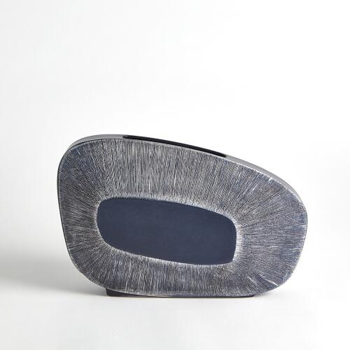 Offset Scratch Vase-Ink