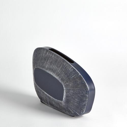 Offset Scratch Vase-Ink