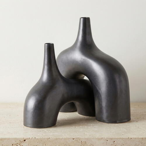Stretch Vase-Black