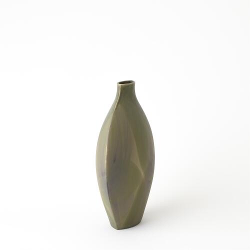 Helios Vase-Washed Green