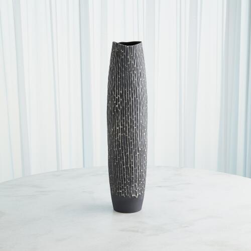 Horsetail Vase-Grey