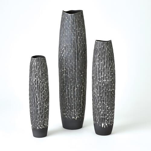 Horsetail Vase-Grey