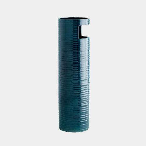 McFeely Cut Out Vase-Dark Blue