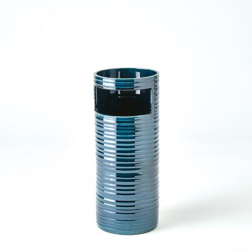 Cut Out Vase-Dark Blue
