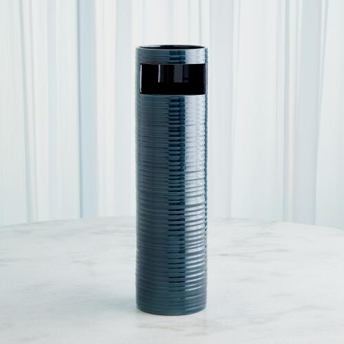 Cut Out Vase-Dark Blue