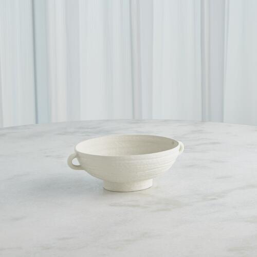Sahara Vase-White-Squat