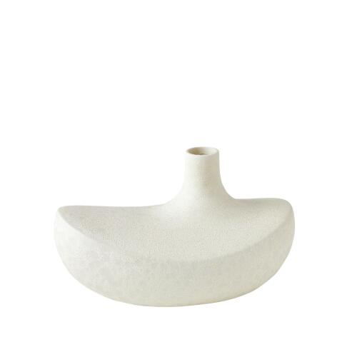 Solis Vase-White
