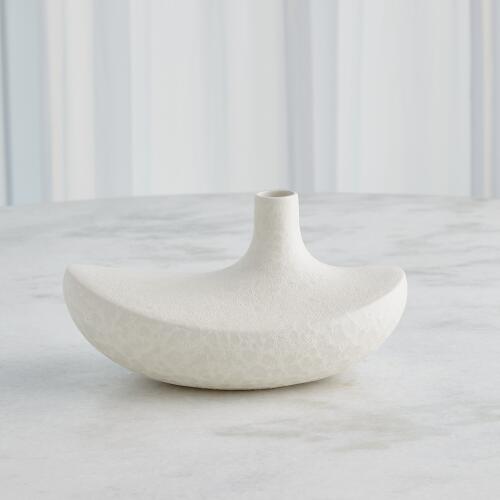 Solis Vase-White