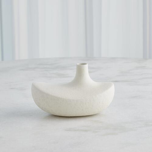 Solis Vase-White