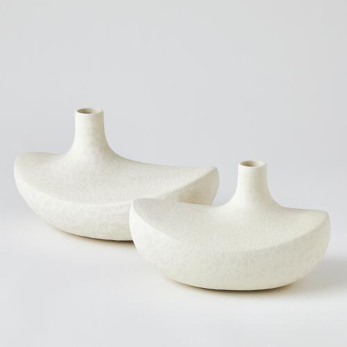 Solis Vase-White