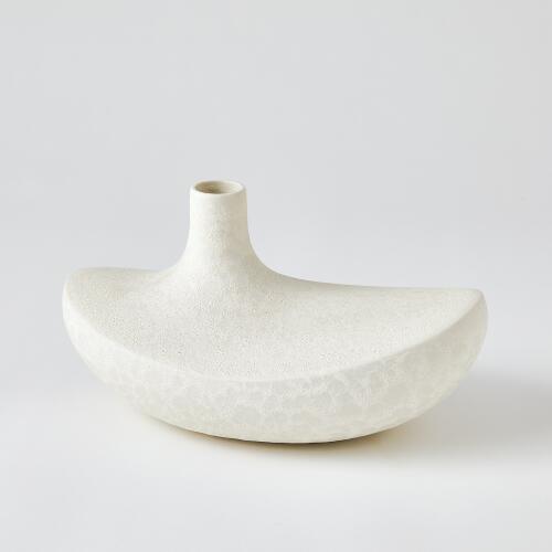 Solis Vase-White