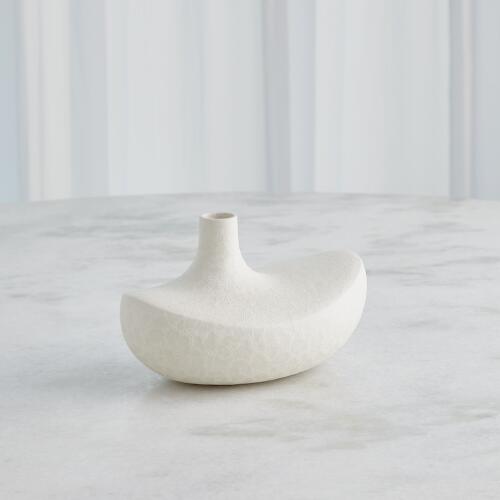 Solis Vase-White
