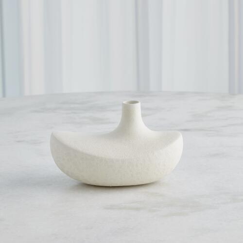 Solis Vase-White