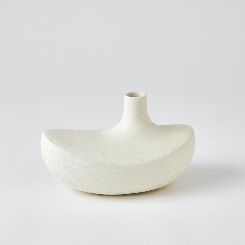 Solis Vase-White