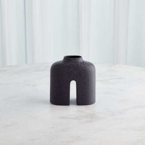 Guardian Vase-Black