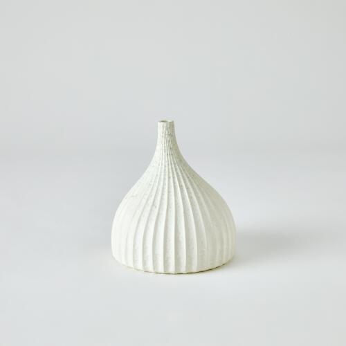 Dewdrop Vase-White