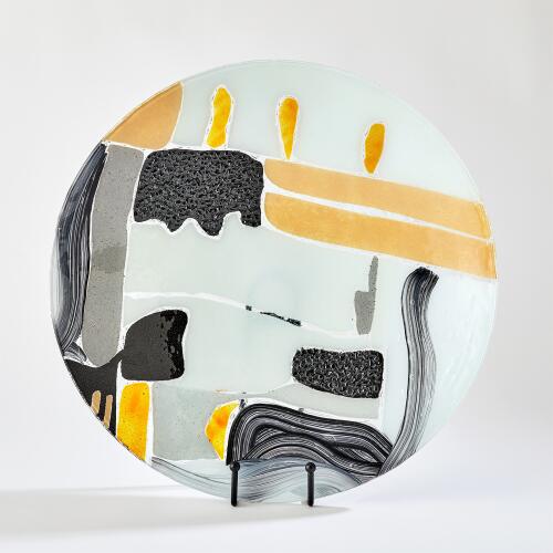 Cashmere Glass Charger