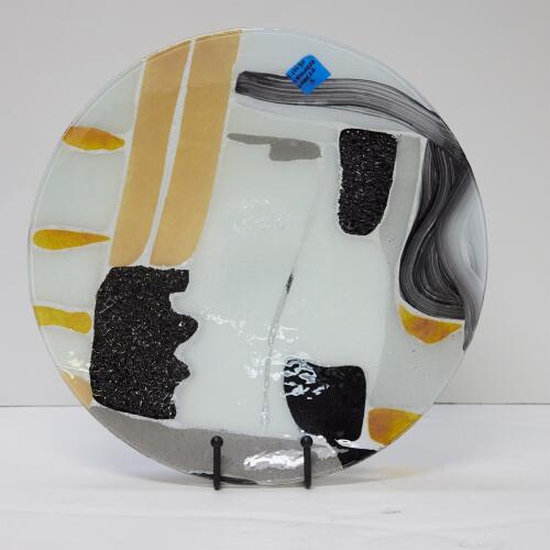 Cashmere Glass Charger