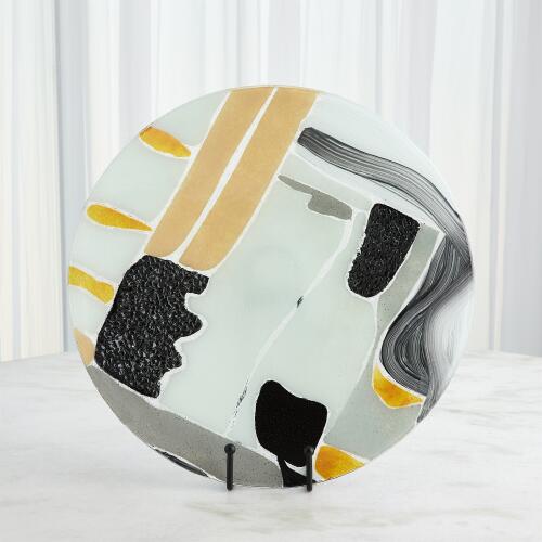 Cashmere Glass Charger