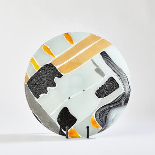 Cashmere Glass Charger