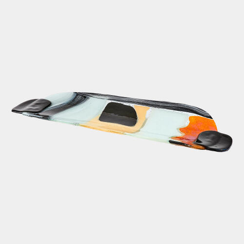 cashmere glass platter