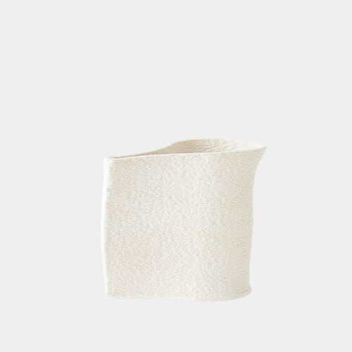 Windy Vase-Matte White