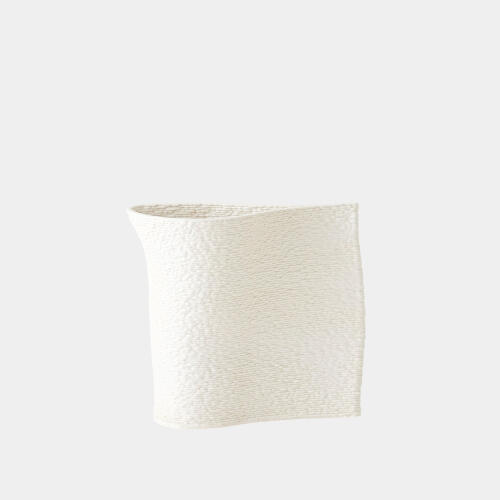 Windy Vase-Matte White