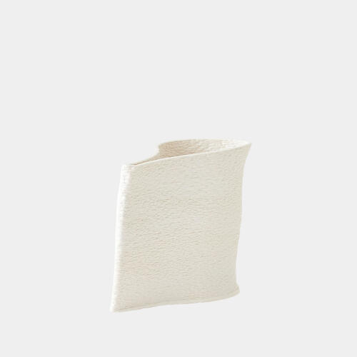 Windy Vase-Matte White