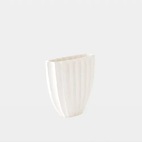 Cactus Vase-Off-White
