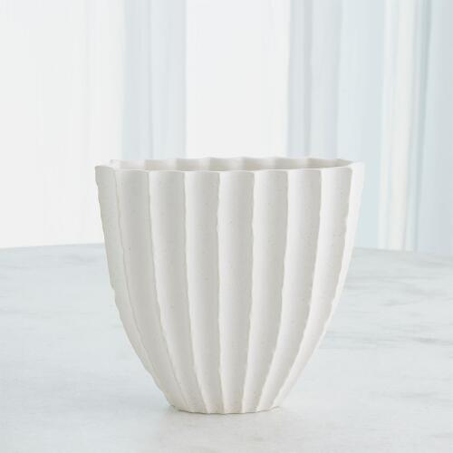 Cactus Vase-Off-White