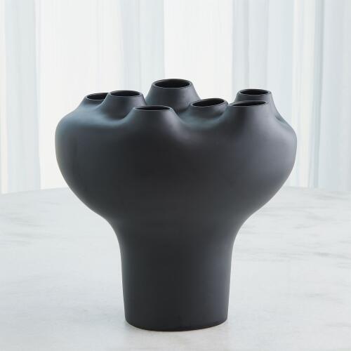 Geyser Vase-Black